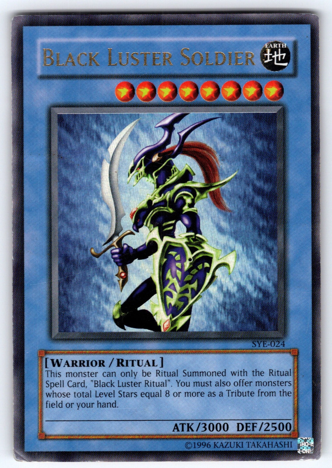 Black Luster Soldier Unlimited Ultra Rare Starter Deck: Yugi Evolution SYE-024 M