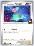 Team Rocket's Porygon Common SV10: Destined Rivals 153/182 NM 2025