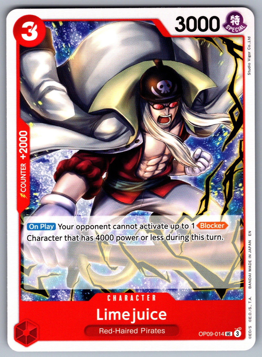 Limejuice UC Emperors in the New World OP09-014 NM 2024
