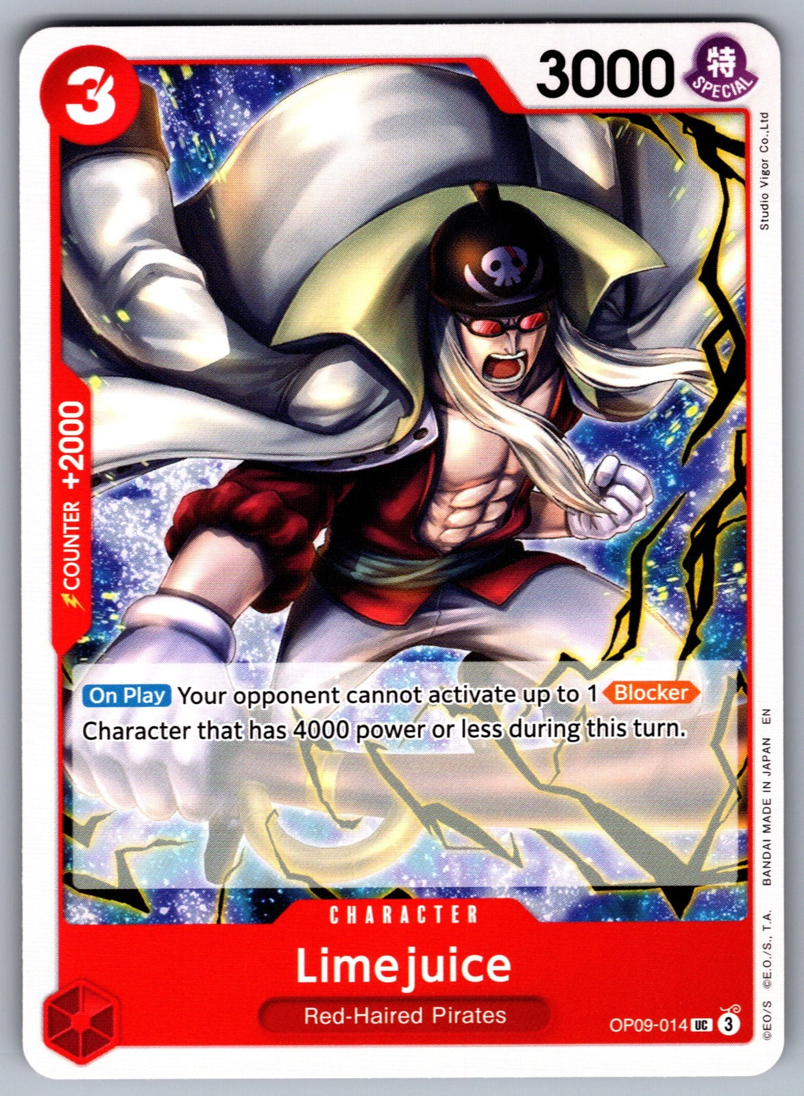 Limejuice UC Emperors in the New World OP09-014 NM 2024