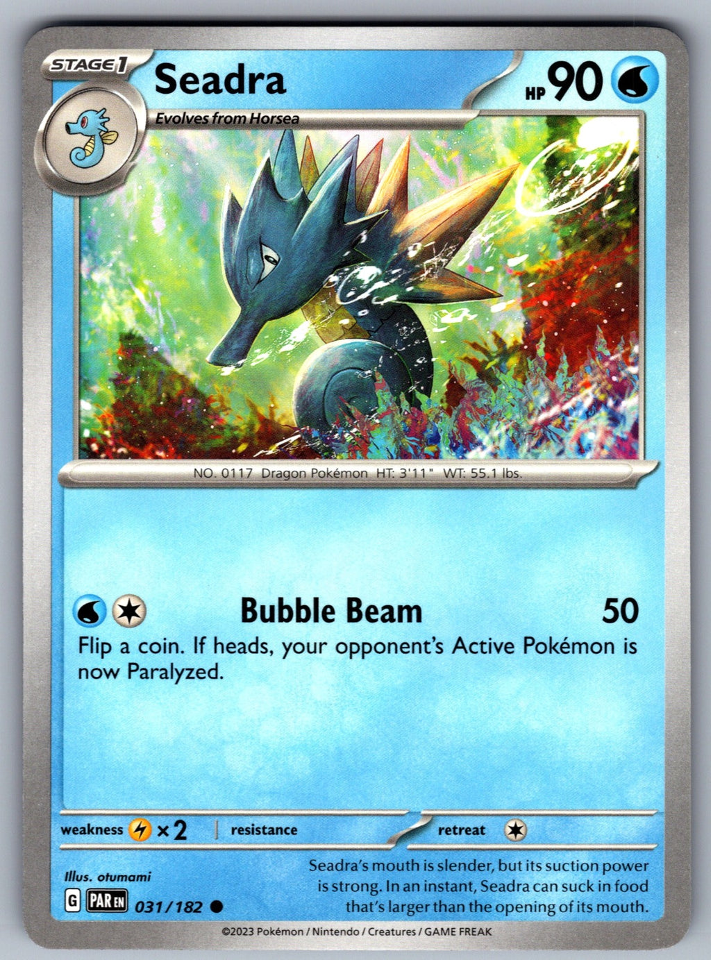 Seadra Common SV04: Paradox Rift 031/182 NM 2023