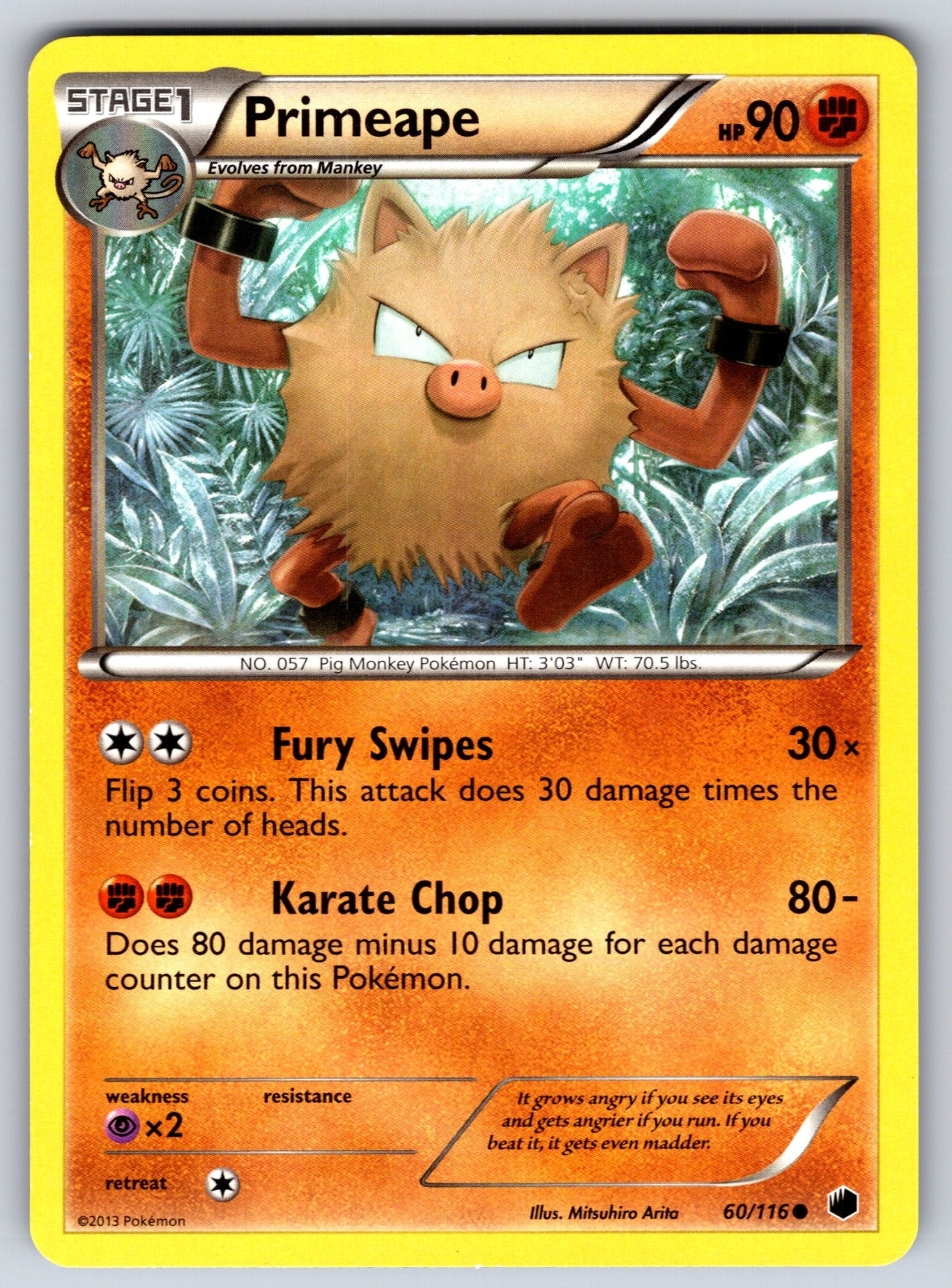 Primeape Common Plasma Freeze 60/116 LP 2013
