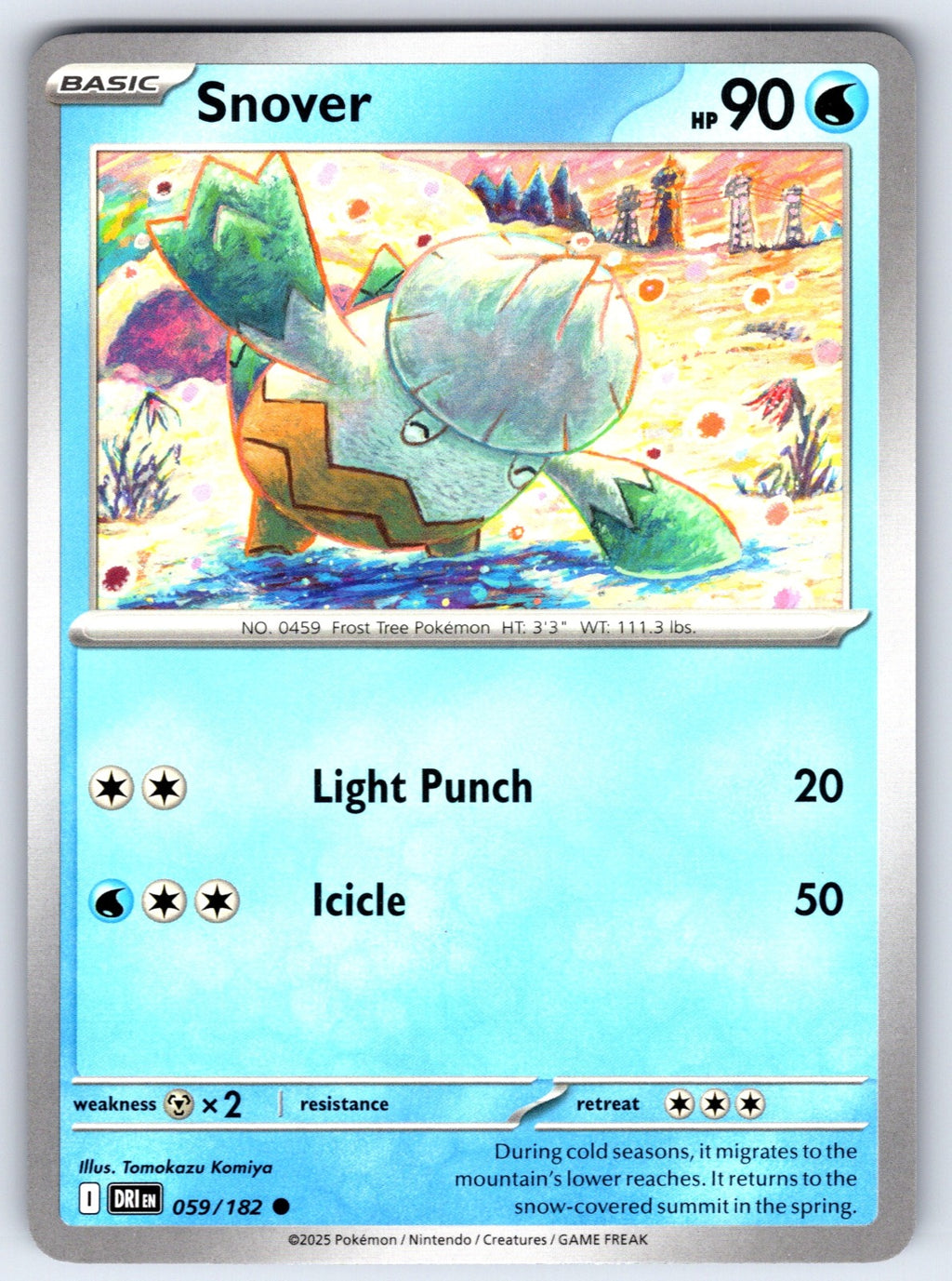 Snover Common SV10: Destined Rivals 059/182 NM 2025