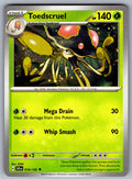 Toedscruel Uncommon SV07: Stellar Crown 018/142 NM 2024