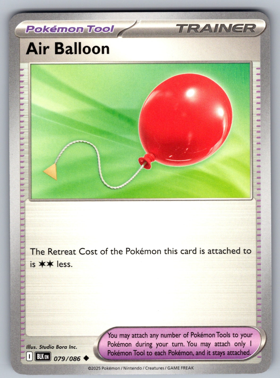 Air Balloon Uncommon SV: Black Bolt 079/086 NM 2025