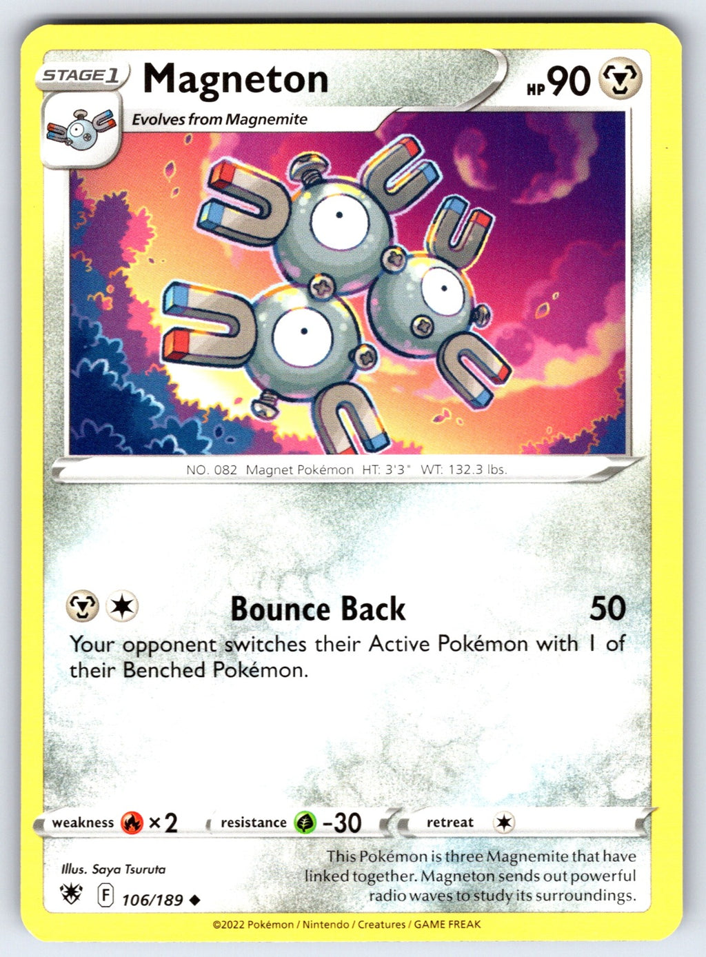 Magneton Uncommon SWSH10: Astral Radiance 106/189 LP 2022