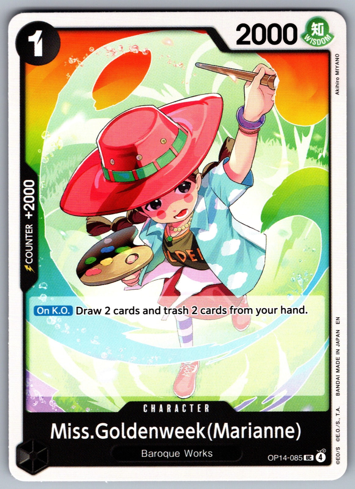 Miss.Goldenweek(Marianne) UC The Azure Sea's Seven OP14-085 NM 2026