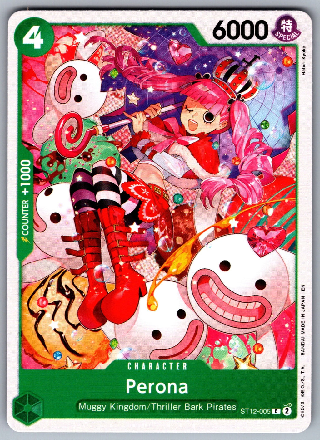 Perona C Starter Deck 12: Zoro and Sanji ST12-005 NM 2024