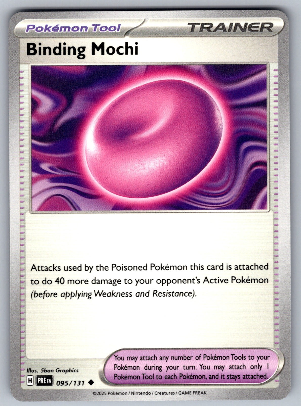 Binding Mochi Uncommon SV: Prismatic Evolutions 095/131 NM 2025