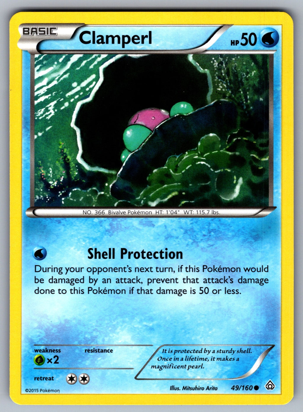 Clamperl Common XY - Primal Clash 49/160 LP 2015