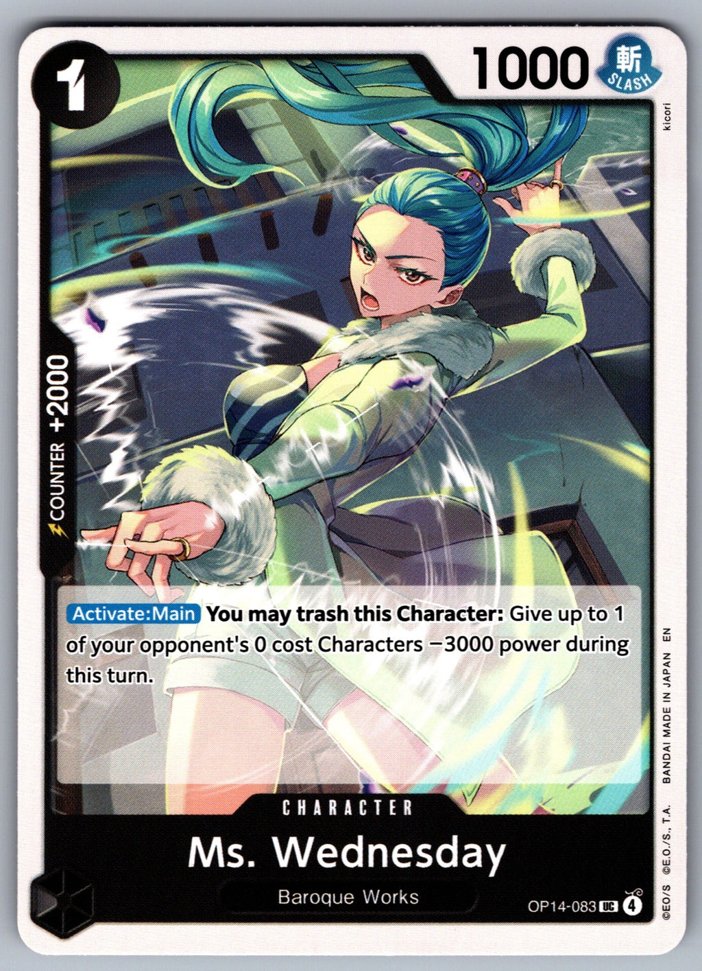 Ms. Wednesday UC The Azure Sea's Seven OP14-083 NM 2026