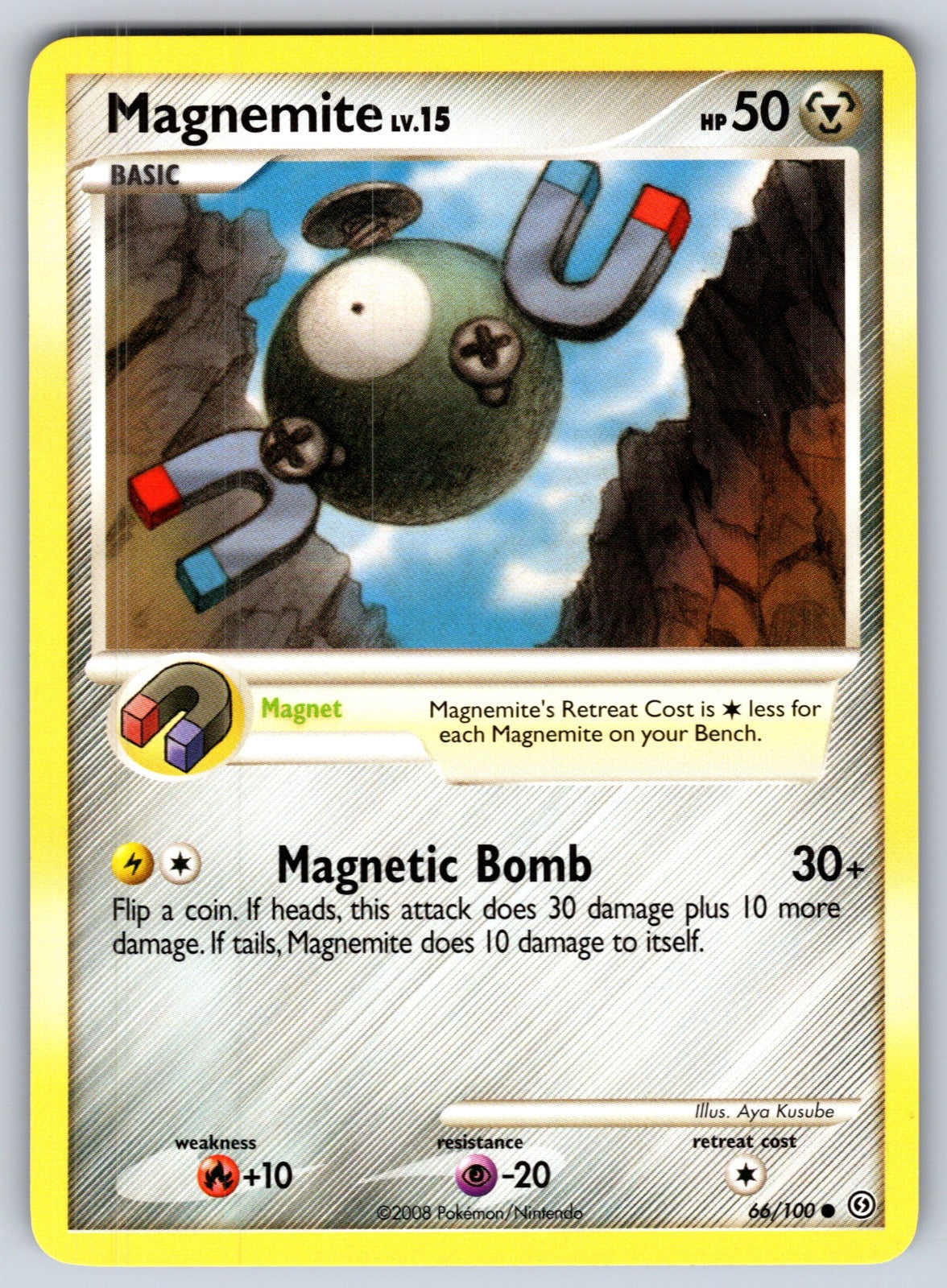 Magnemite (66) Common Stormfront 66/100 LP 2008