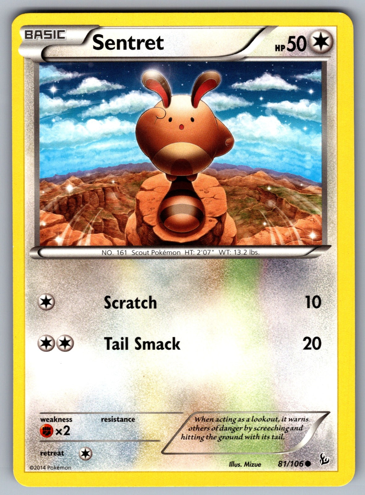 Sentret Common XY - Flashfire 81/106 LP 2014