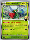Cynthia's Roserade Holo Rare SV10: Destined Rivals 008/182 NM 2025
