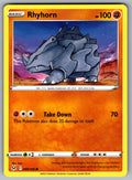 Rhyhorn Common SWSH11: Lost Origin 089/196 NM 2022