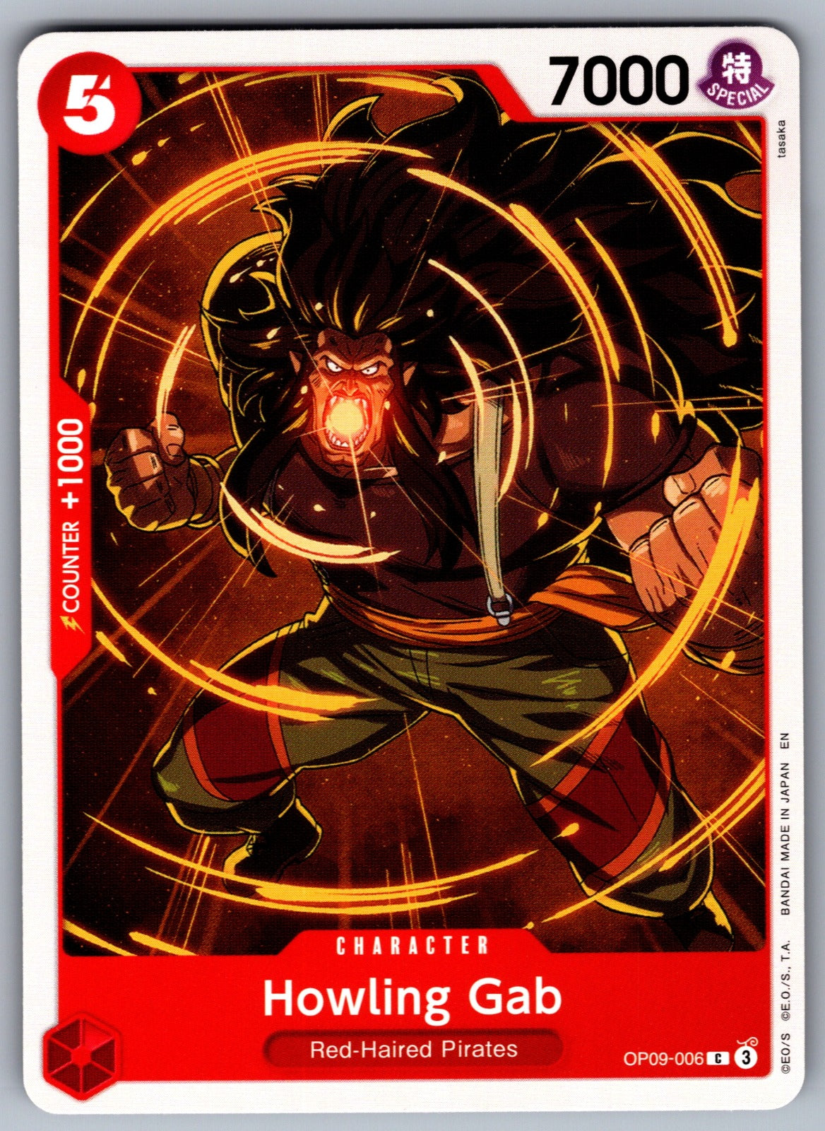 Howling Gab C Emperors in the New World OP09-006 NM 2024