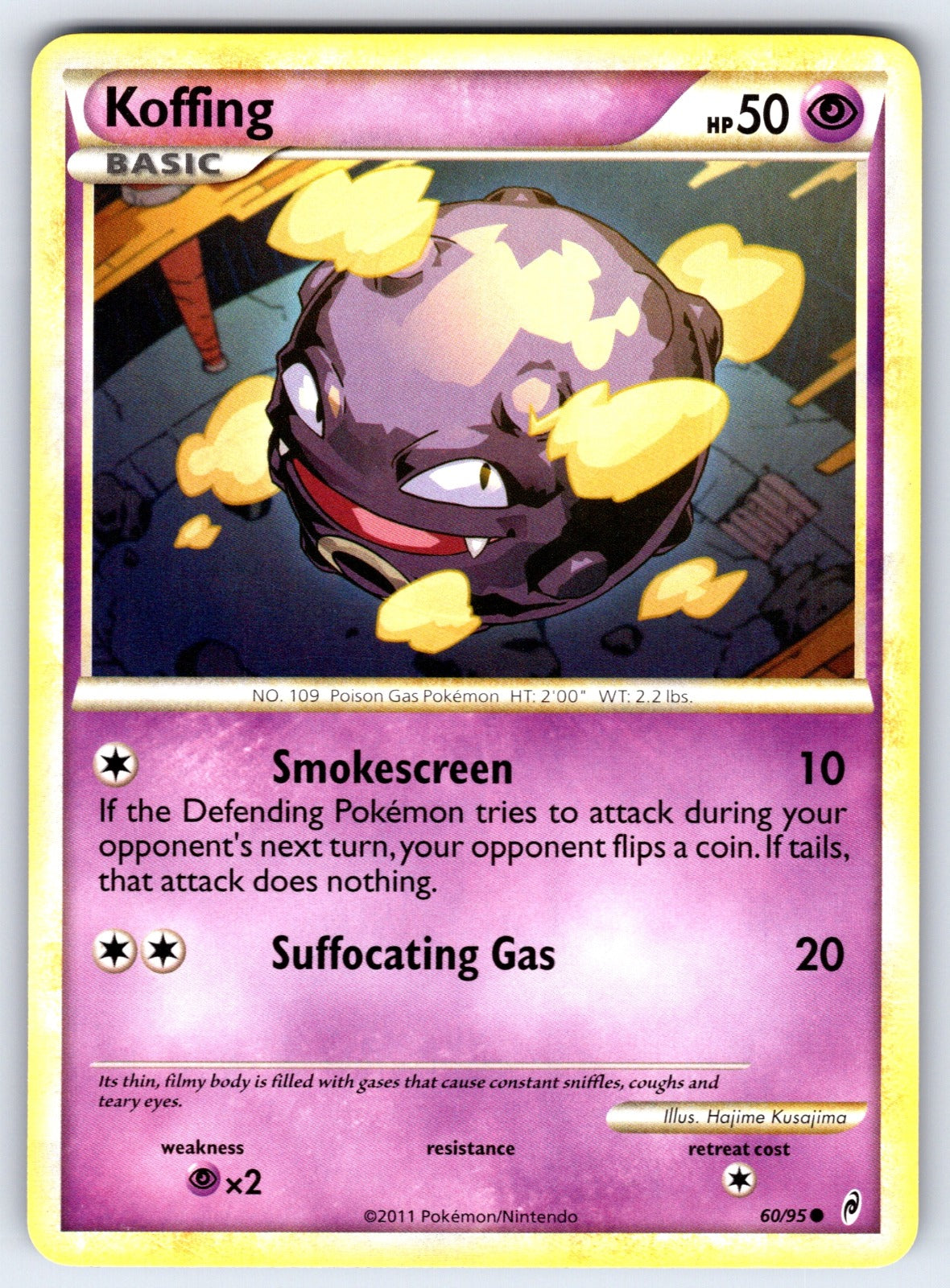 Koffing Common Call of Legends 60/95 LP 2011