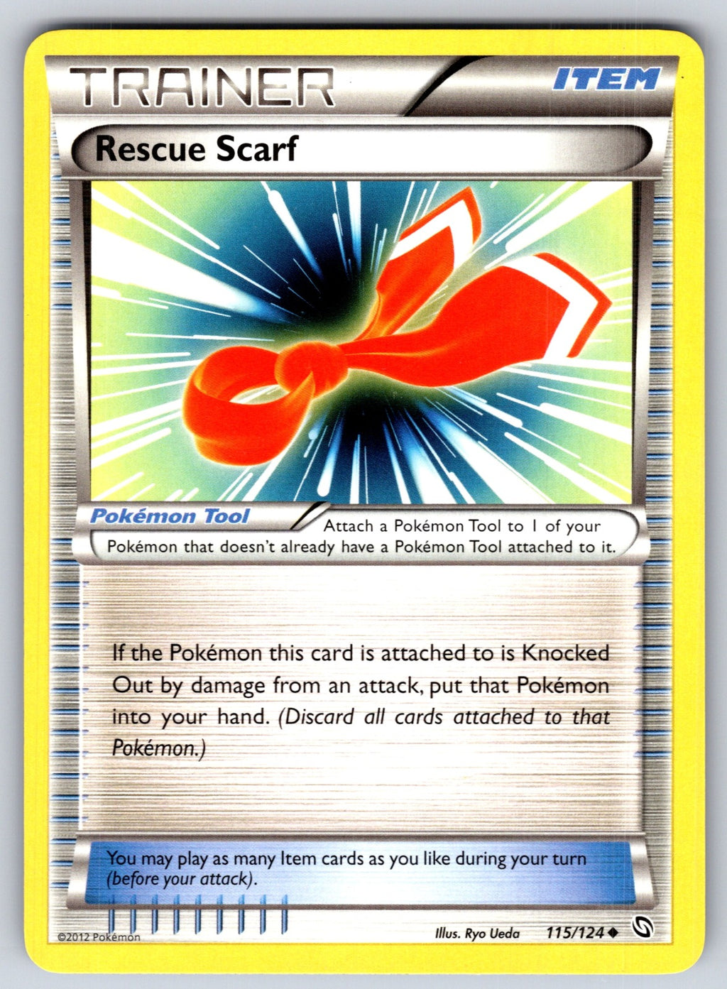 Rescue Scarf Uncommon Dragons Exalted 115/124 LP 2012