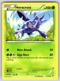 Heracross Uncommon Boundaries Crossed 8/149 LP 2012