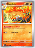 Rapidash Uncommon SV10: Destined Rivals 030/182 NM 2025