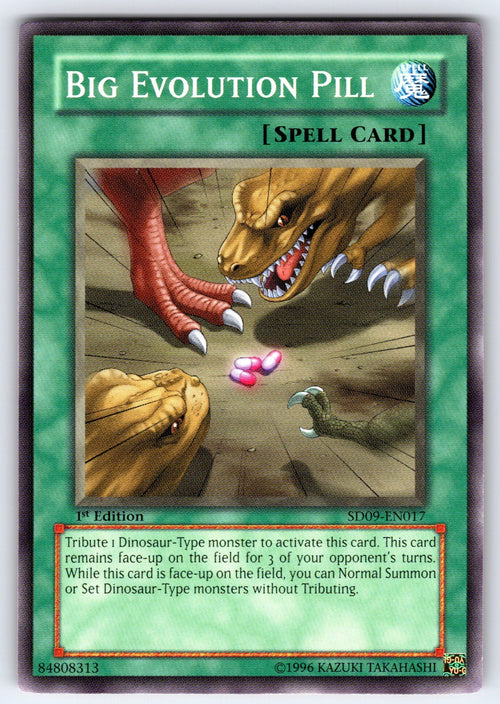 Big Evolution Pill 1st Edition Common Structure Deck: Dinosaur's Rage SD09-EN017