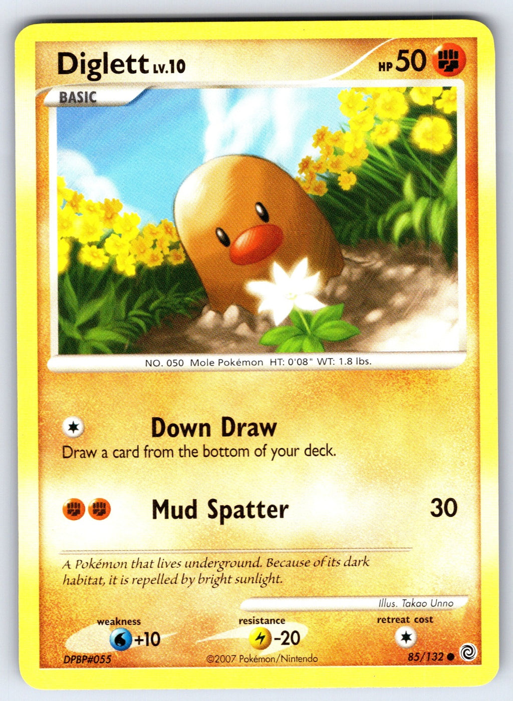 Diglett Common Secret Wonders 85/132 LP 2007