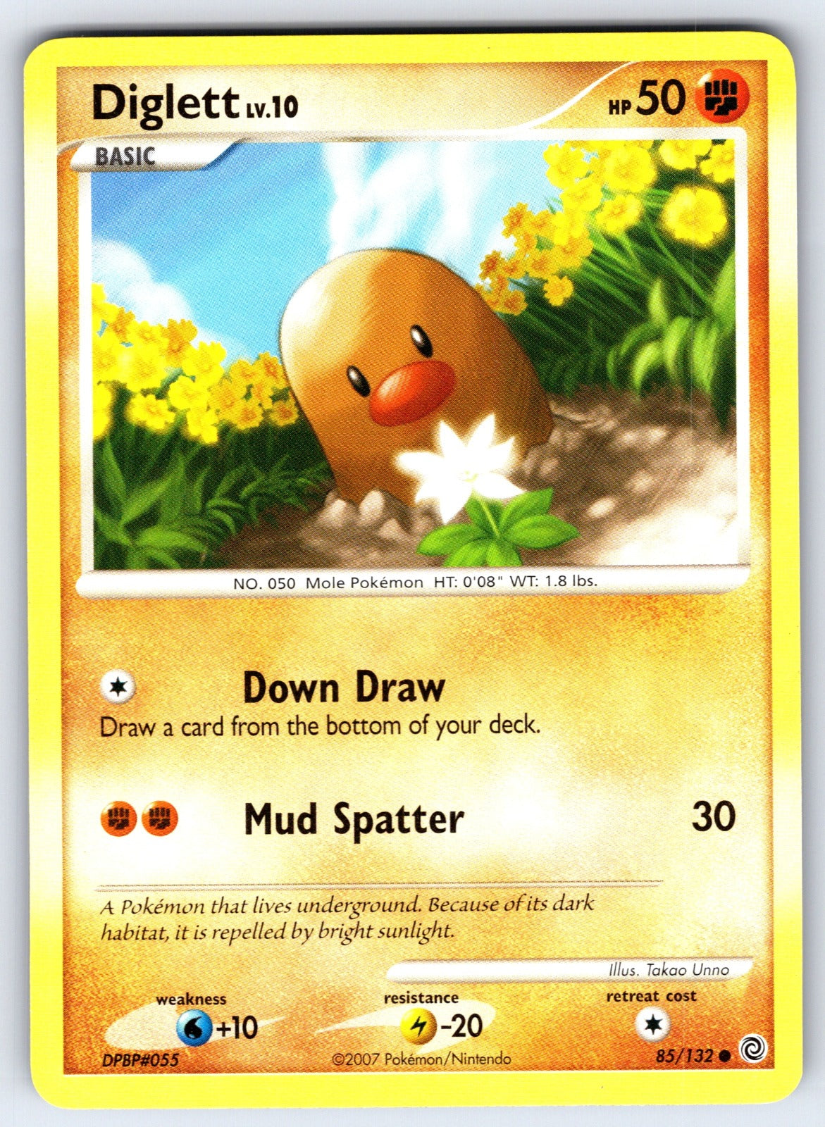 Diglett Common Secret Wonders 85/132 LP 2007