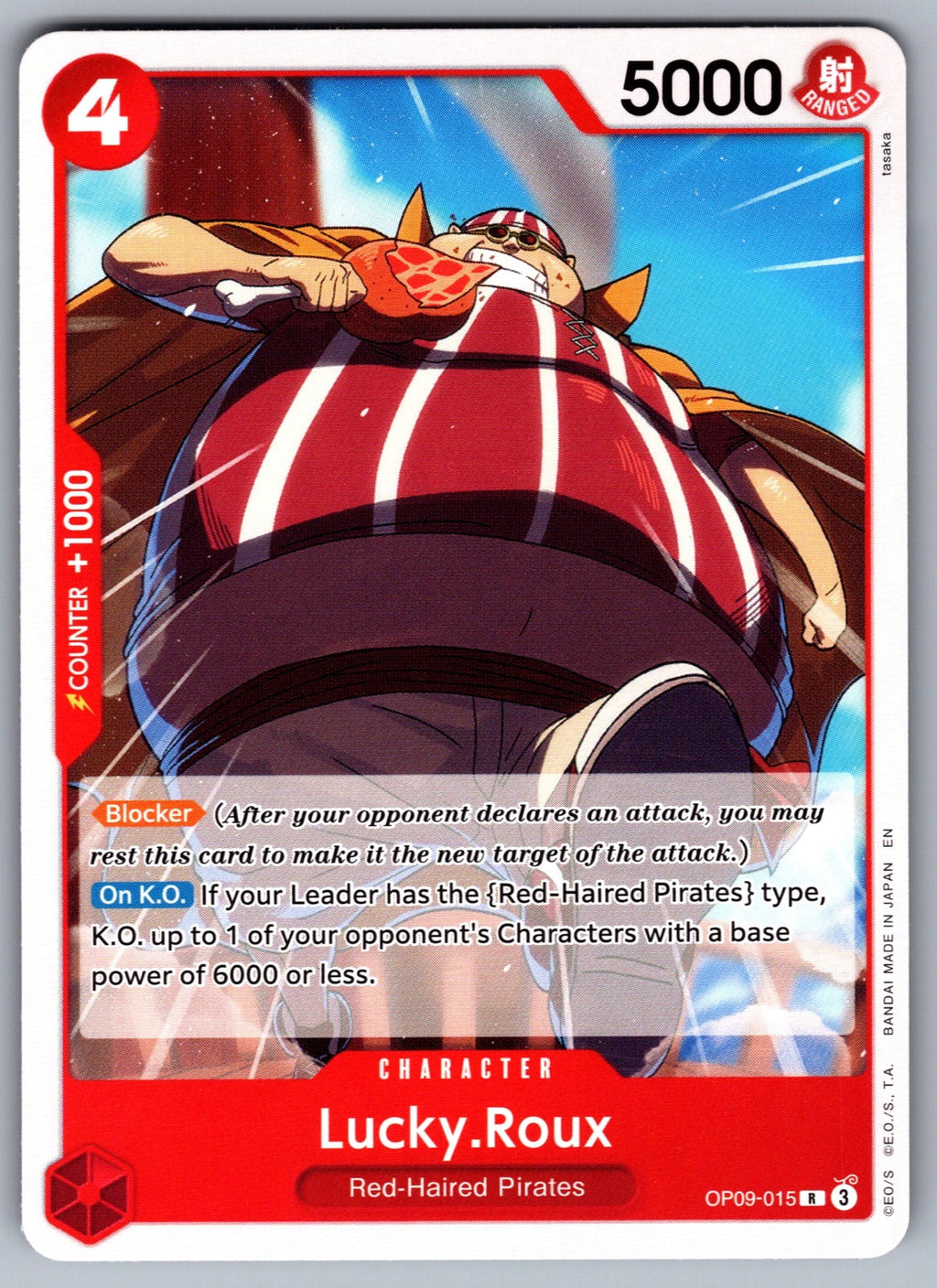 Lucky.Roux Foil R Emperors in the New World OP09-015 NM 2024