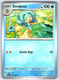 Simipour Uncommon SV: Black Bolt 018/086 NM 2025