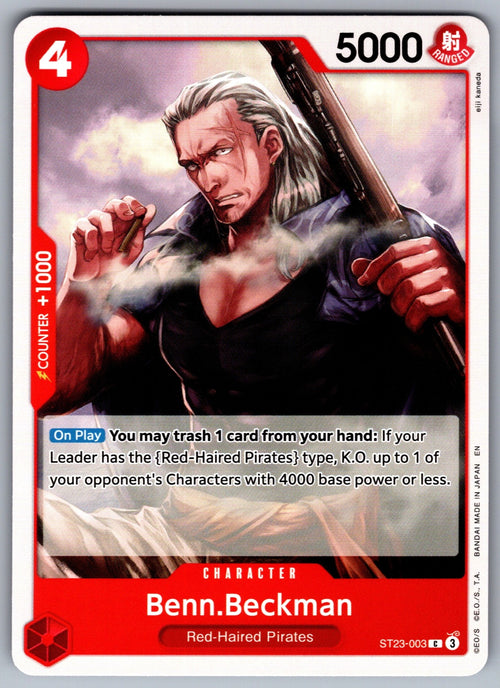 Benn.Beckman C Starter Deck 23: RED Shanks ST23-003 NM 2025