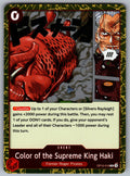 Color of the Supreme King Haki Foil R Legacy of the Master OP12-018 NM 2025
