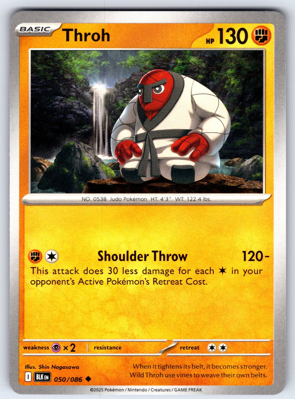 Throh Uncommon SV: Black Bolt 050/086 NM 2025