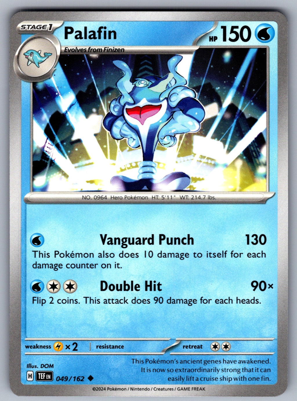 Palafin Uncommon SV05: Temporal Forces 049/162 NM 2024