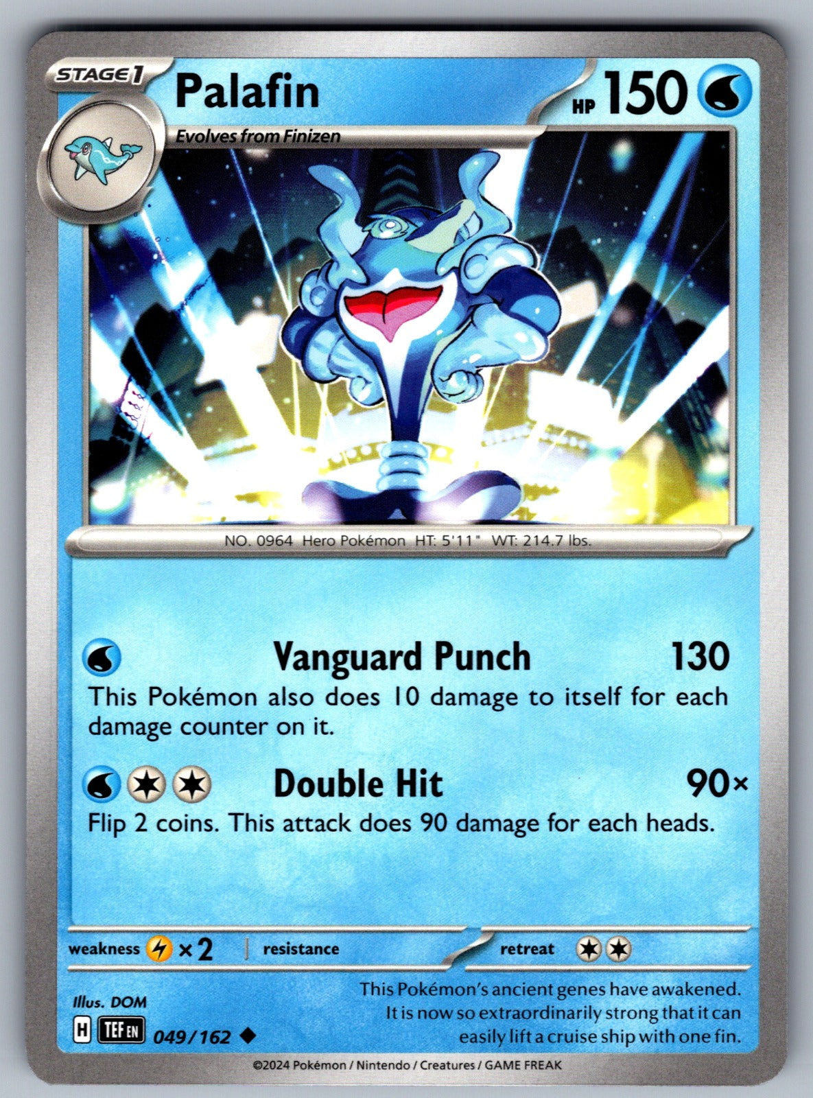 Palafin Uncommon SV05: Temporal Forces 049/162 NM 2024