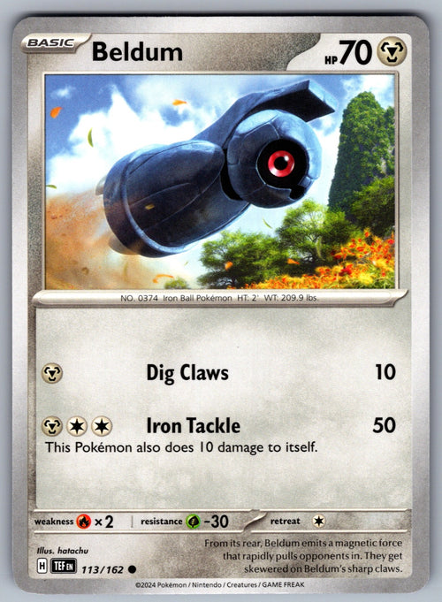 Beldum Common SV05: Temporal Forces 113/162 NM 2024