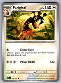 Farigiraf Uncommon SV02: Paldea Evolved 155/193 NM 2023