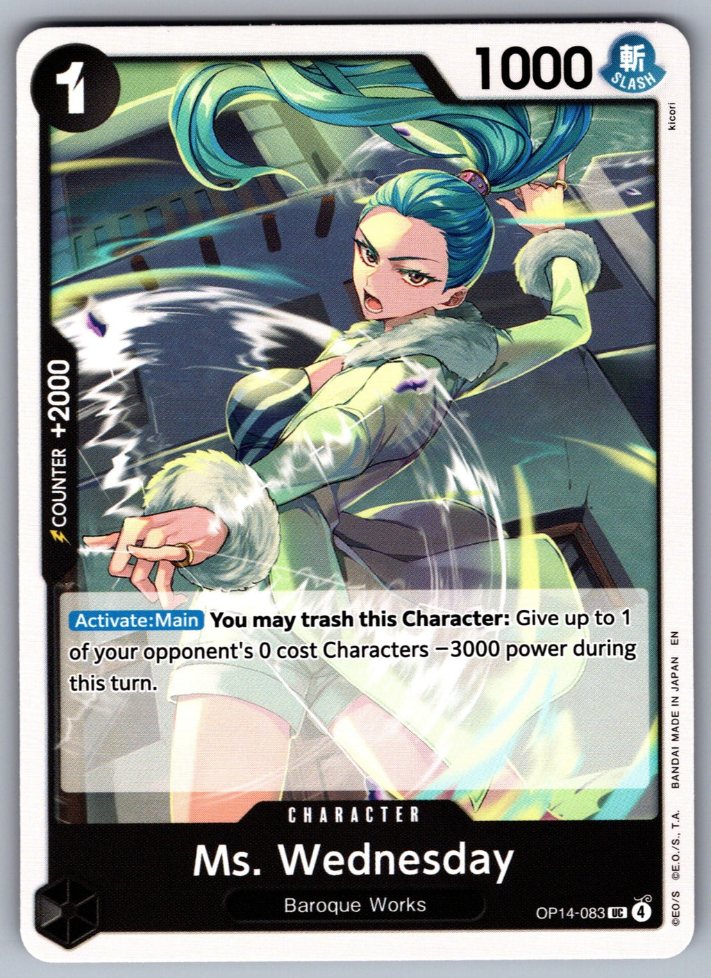 Ms. Wednesday UC The Azure Sea's Seven OP14-083 NM 2026