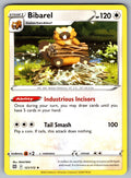 Bibarel Holo Rare SWSH09: Brilliant Stars 121/172 NM 2022