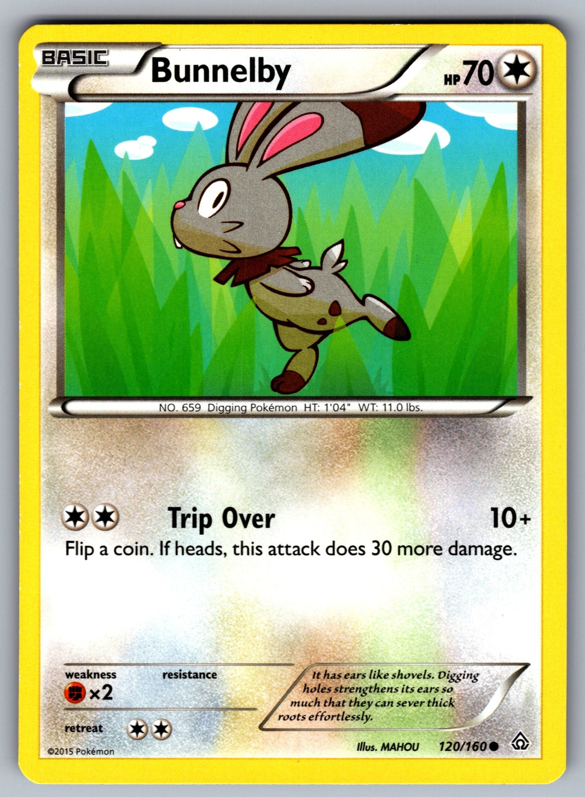 Bunnelby Common XY - Primal Clash 120/160 LP 2015