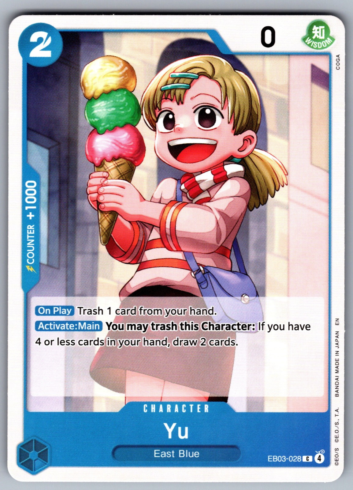 Yu C Extra Booster: One Piece Heroines Edition EB03-028 NM 2026