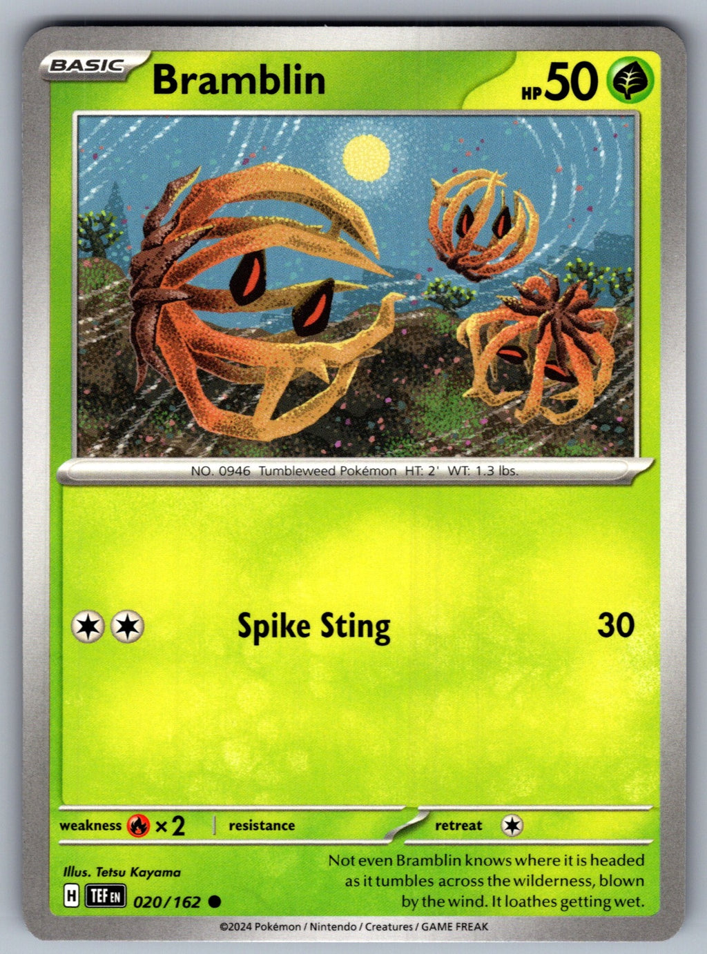 Bramblin Common SV05: Temporal Forces 020/162 NM 2024