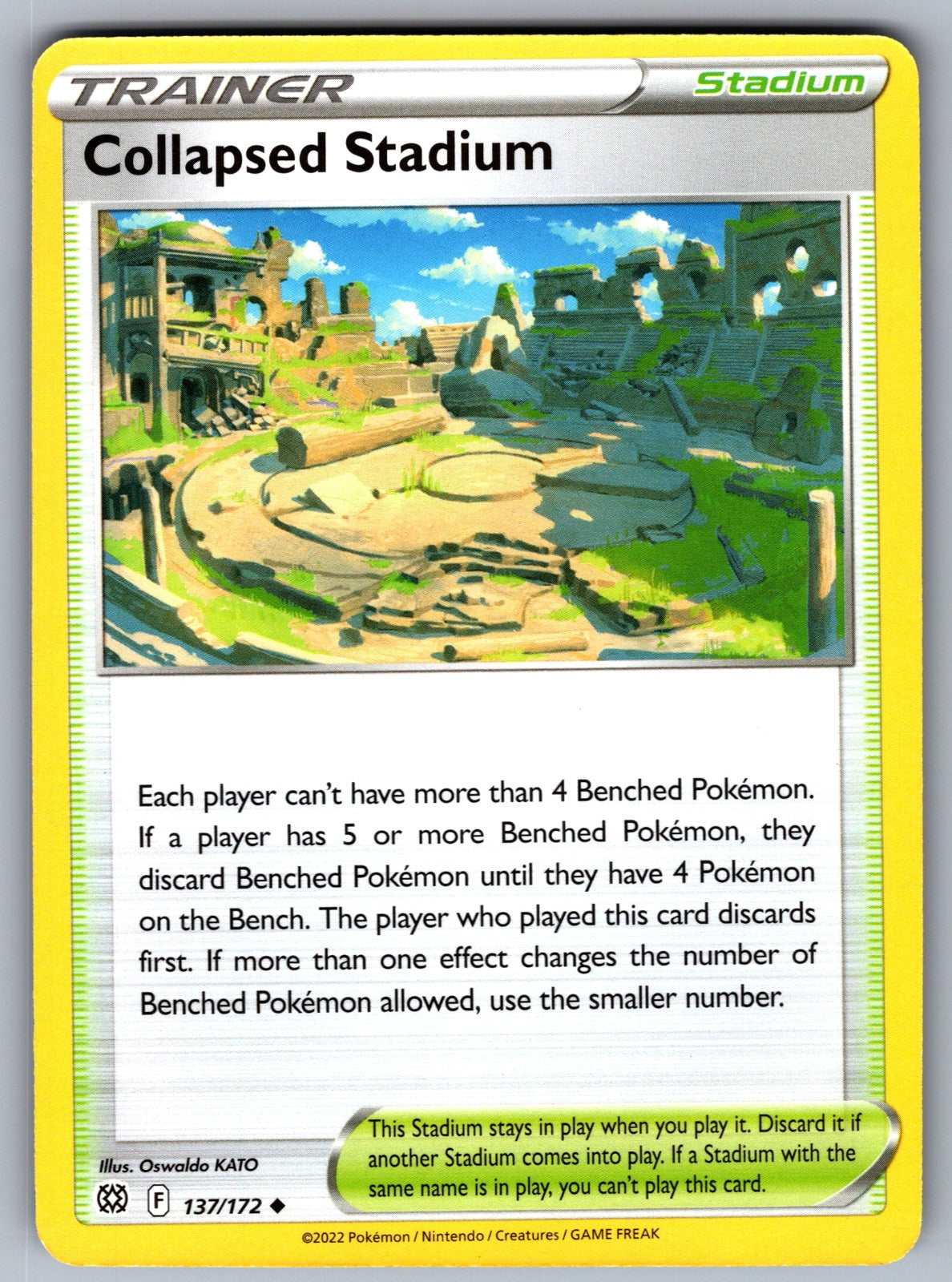 Collapsed Stadium Uncommon Prize Pack Series Cards 137/172 NM 2022