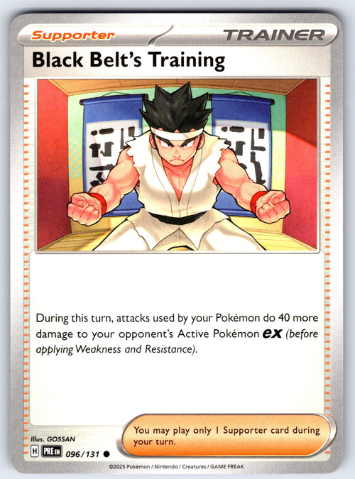 Black Belt's Training Common SV: Prismatic Evolutions 096/131 NM 2025