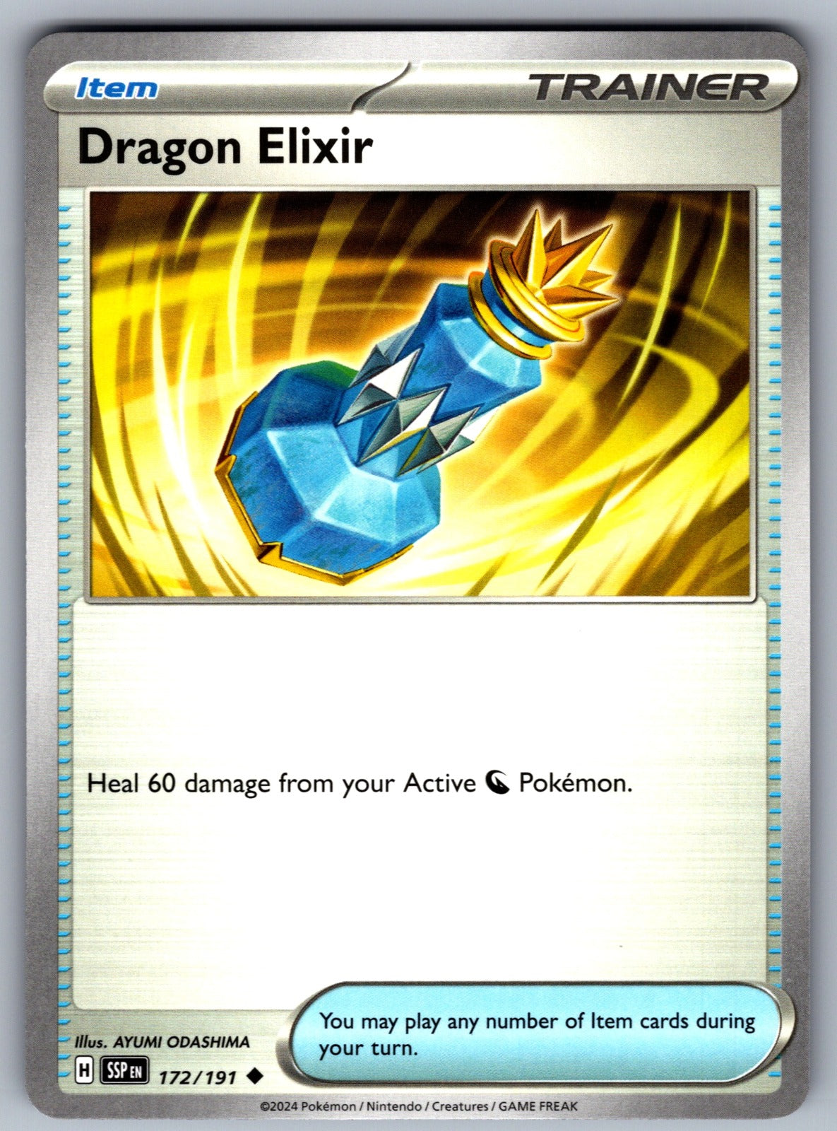 Dragon Elixir Uncommon SV08: Surging Sparks 172/191 NM 2024