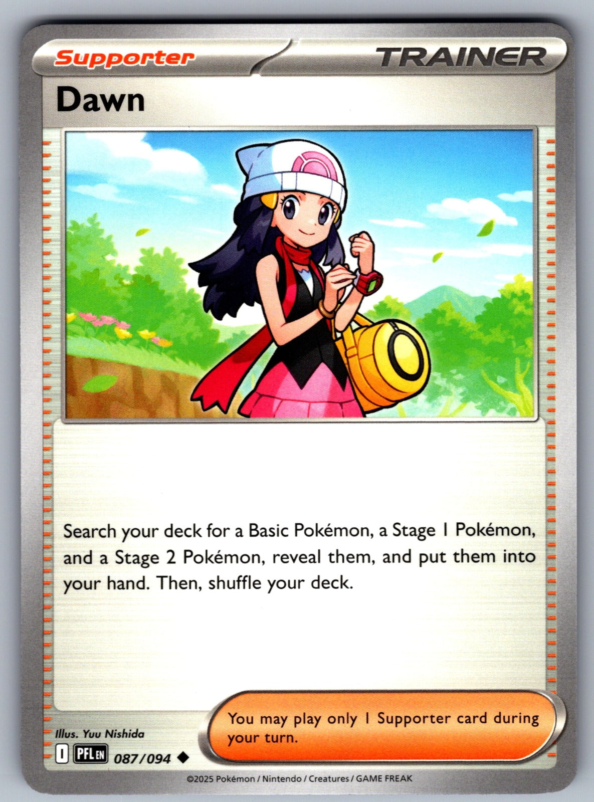 Dawn Uncommon ME02: Phantasmal Flames 087/094 NM 2025