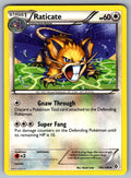 Raticate Uncommon Boundaries Crossed 105/149 LP 2012
