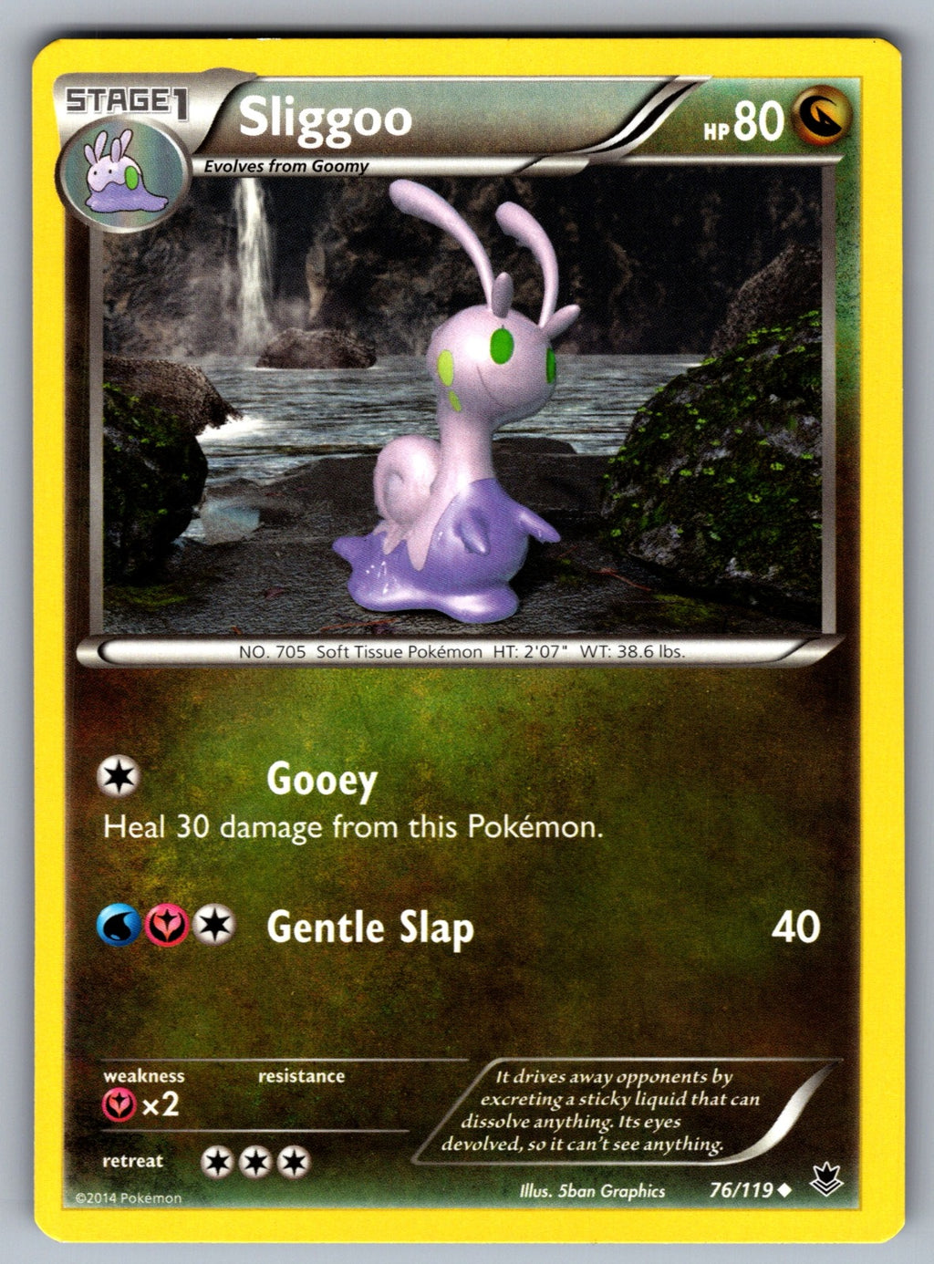 Sliggoo Uncommon XY - Phantom Forces 76/119 LP 2014