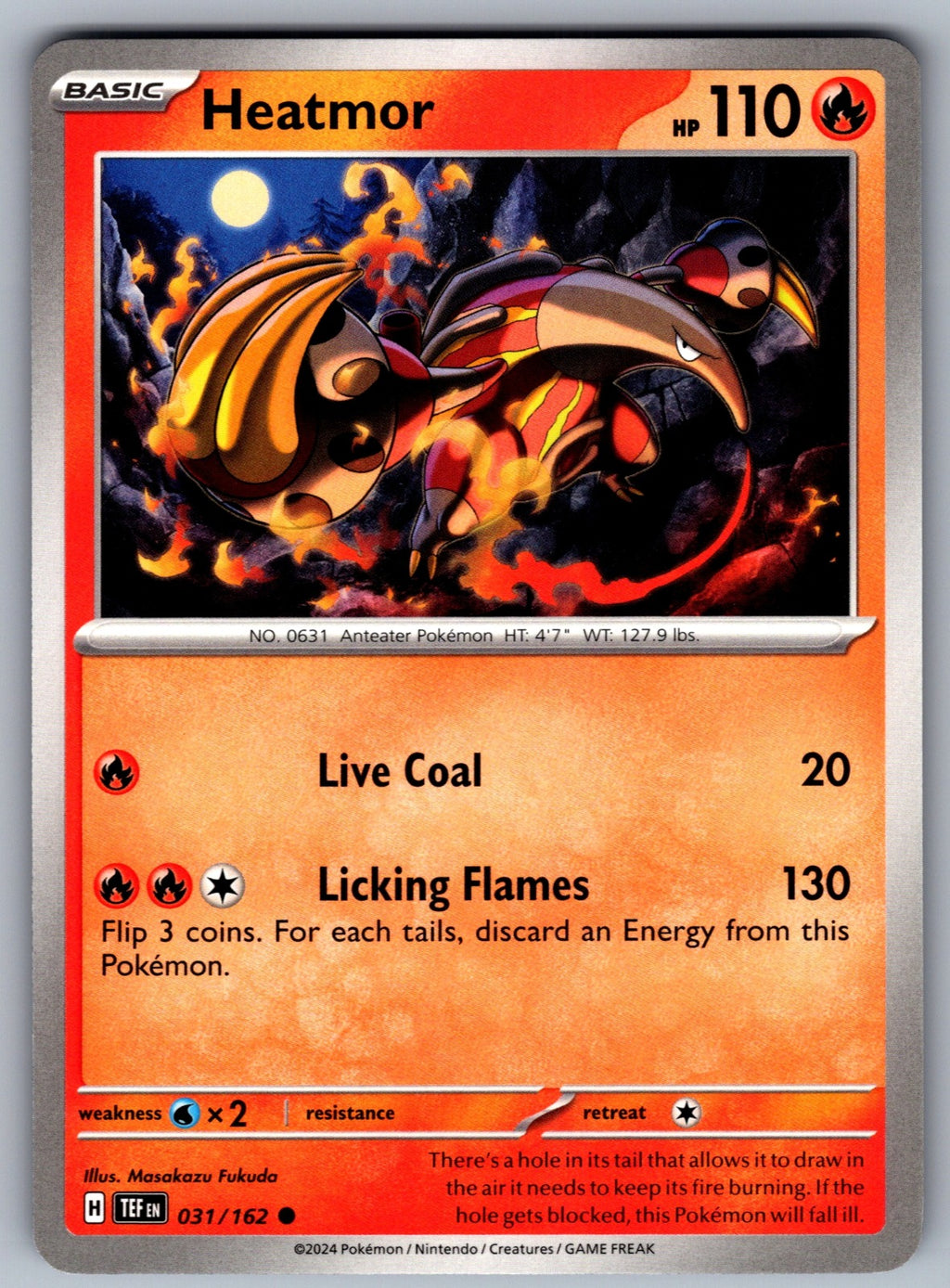 Heatmor Common SV05: Temporal Forces 031/162 NM 2024