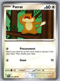 Patrat Common SV: White Flare 072/086 NM 2025