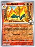 Ethan's Quilava Reverse Holo Common SV10: Destined Rivals 033/182 NM 2025